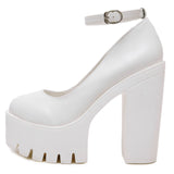 Toleet Thick-Heeled High Shoes