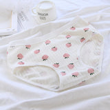 Toleet Cute Strawberry Lattice Panties