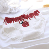 Toleet Cute Strawberry Love Panties