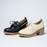 Toleet Leather Autumn Single Shoes