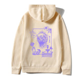 90s fashion men 2024 Autumn Hoodie Hip Hop Series Printed Men's Street Hooded Sports Top