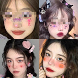 Halloween Children's Makeup Facial Stickers Cartoon Funny Personality Facial Tattoo Stickers Party Style Stickers