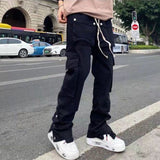 mens clothing styles casual High Street Men's Youth Popular Autumn Japanese Fashion Pants