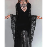 Toleet Halloween Gothic Women Dress Long Sleeve High Waist Dresses 2024 New Goth Aesthetic 9Os Sexy Slim Party Club Dress