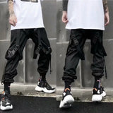 Toleet- Men's Dark Tide Loose Trend Ins Fashion Hip-hop High Street Cargo Pants Leggings Straight Safari Style Overalls New