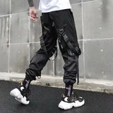 Toleet- Men's Dark Tide Loose Trend Ins Fashion Hip-hop High Street Cargo Pants Leggings Straight Safari Style Overalls New