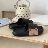 New Kawaii Panda Slippers for Women Summer Slide Shoes for Women Casual Flip flops Cute cartoon beach slippers EVA Slippers