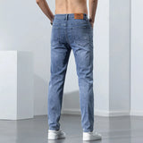 TOLEET-New Men's Stretch Skinny Jeans New Spring Fashion Casual Cotton Denim Slim Fit Pants Male Trousers