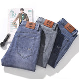 TOLEET-New Men's Stretch Skinny Jeans New Spring Fashion Casual Cotton Denim Slim Fit Pants Male Trousers