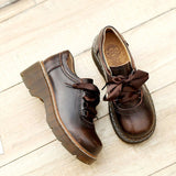 Toleet Dark Academia Oxford Shoes