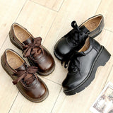 Toleet Dark Academia Oxford Shoes