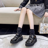 Toleet Goth Kawaii Platform Shoes