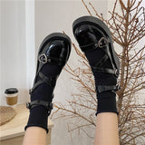 Toleet Kawaii Cross Bandage Shoes