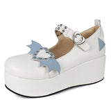 Toleet Kawaii Cute Heart Platform Shoes