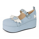 Toleet Kawaii Cute Heart Platform Shoes