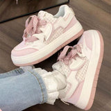 Toleet Pink Platform Casual Shoes