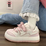 Toleet Pink Platform Casual Shoes