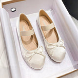 Toleet Preppy Mary Jane Flats Shoes