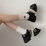 Toleet Preppy Platform British Style Shoes