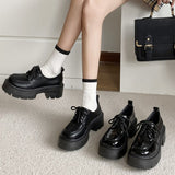 Toleet Preppy Platform Shoes