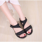 Women Sandals Summer New Women's Platform Shoes Fashion Comfortable Casual Light Soft Female Wedges Retro Sandals 2023 Vstacam