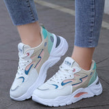 Toleet Fashion Women's Winter Sneakers 2023 Platform Sports Shoes White Chunky Sneakers Vulcanized Casual Shoes Tennis Female Basket