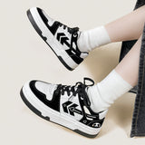 Vstacam Kawaii Panda Women's Sneakers Platform Canvas Shoes 2022 Korean Spring New Flat Casual Sports Vulcanize Running Tennis Basket Vstacam