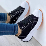 Vstacam  Sneakers Women Shoes 2022 Pattern Canvas Shoe Casual Women Sport Shoes Flat Lace-Up Adult Zapatillas Mujer Chaussure Femme Vstacam