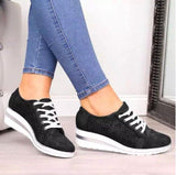 Hot 2022 Autumn Spring Wedges Women Shoes Heels Black Blue Pink Brown Light Office Shoe Casual Women Pumps Zapatos Mujer Vstacam