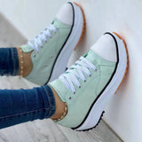 Vstacam  Sneakers Women Shoes 2022 Pattern Canvas Shoe Casual Women Sport Shoes Flat Lace-Up Adult Zapatillas Mujer Chaussure Femme Vstacam